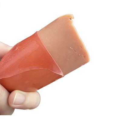 PVDC プリント プラスチックのソーセージ キャッシング 簡単に剥がれる 収縮フィルム 柔らかい