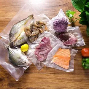 プラスチック製の高壁 PE/PVDC/EVOH素材 肉の熱縮フィルム管
