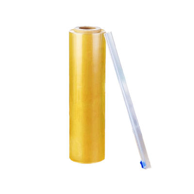 柔らかい透明なPVDC/PVC 鋳型ストレッチフィルム 海産食品 厚さ範囲 8mic-50mic