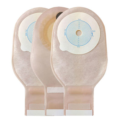 医療 片付ストミーバッグ ストマバッグ ベージュ色 排水可能 65mm カット 片付システム 片付ストミーバッグ