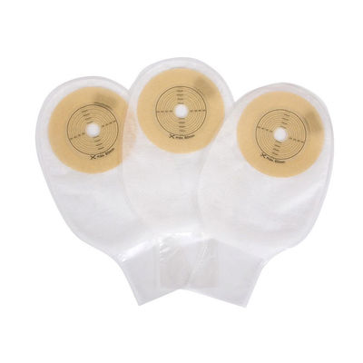 シングルライナーコロストミーバッグ クリアオープンポック クランプ閉塞 排水 15-60mm