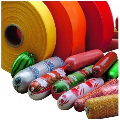 ロール フラット PVDC プラスチック ソーセージ コーティング フィルム 幅 140mm 180mm