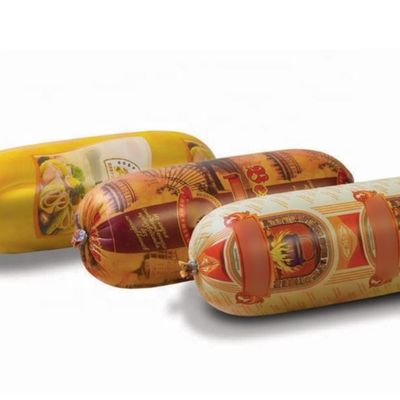 プリント可能 パーソナライズされた 人工プラスチックソーセージ キャッシング 食品包装フィルム PA / PE PVDC キャッシング