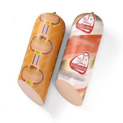 プリント可能 パーソナライズされた 人工プラスチックソーセージ キャッシング 食品包装フィルム PA / PE PVDC キャッシング