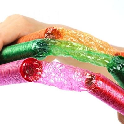 色のセルロース プラスチックソーセージケース
