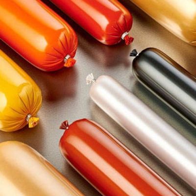 30-350mm 平面幅 PVDC プラスチック ソーセージ コーティング フィルム ソーセージ 包装 用 熱耐性 90C まで
